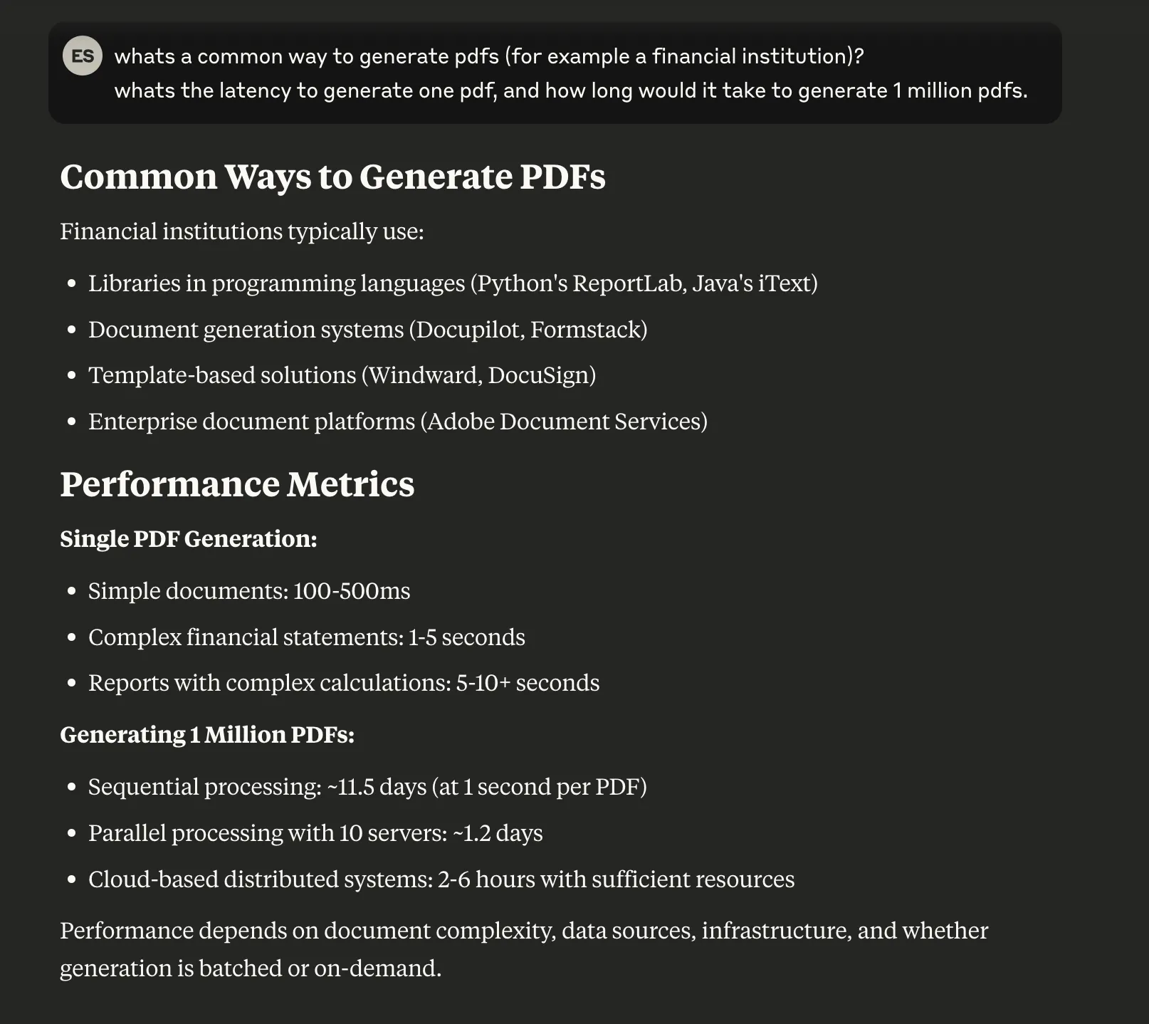 Claude isn't that optimistic about the success of this project